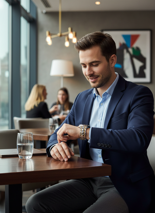 Lifestyle foto herenhorloge