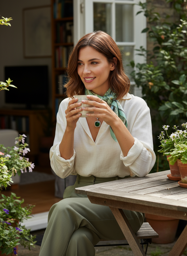 Lifestyle foto - Ketting in dagelijks gebruik