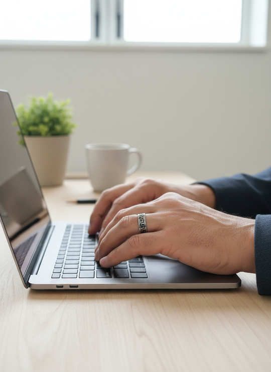 Lifestyle foto werkplek