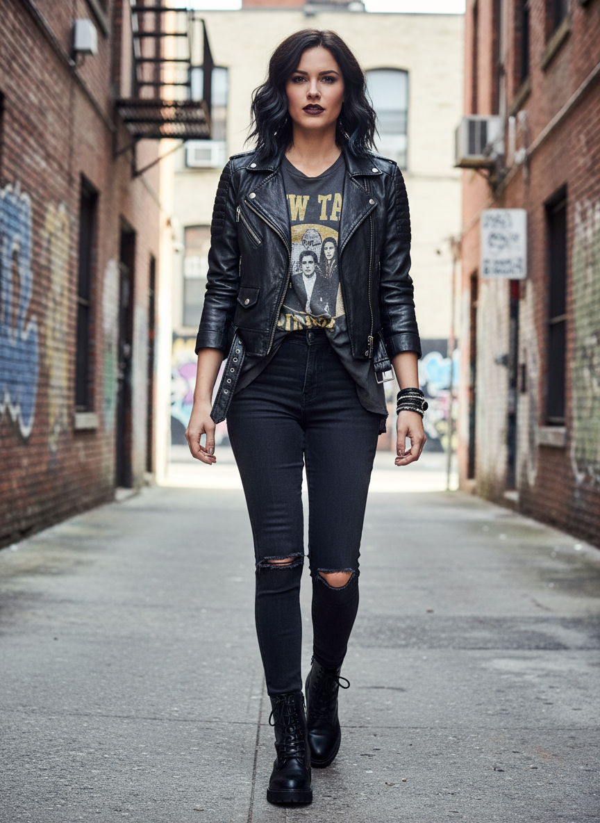 Lifestyle foto zwarte armbanden set