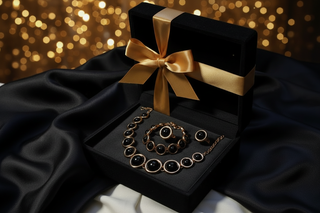 Luxe fluwelen geschenkdoos