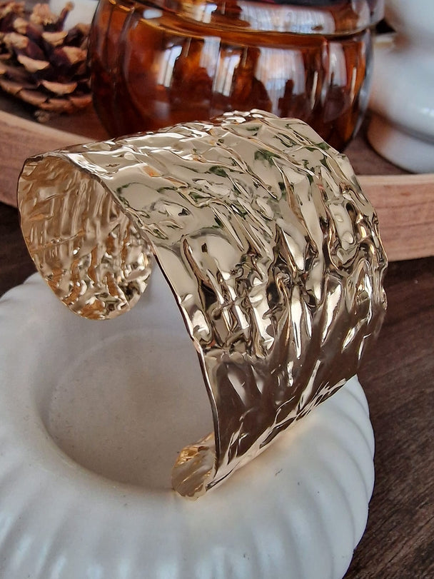 Manchet Armband Goud