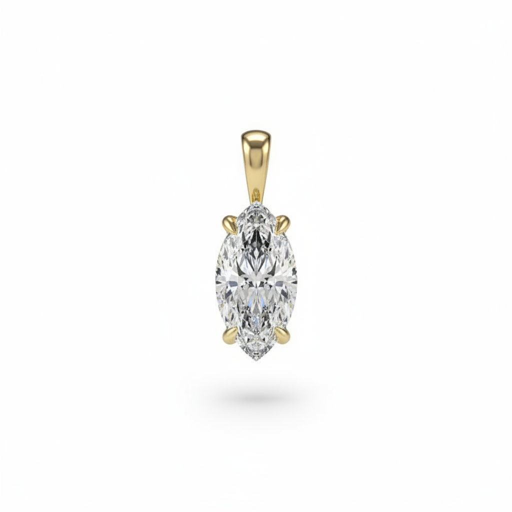 Marquise hanger met oogje
