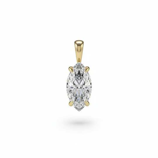 Marquise hanger met oogje