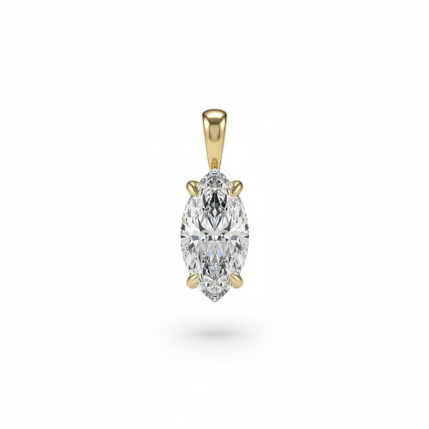 Marquise hanger met oogje
