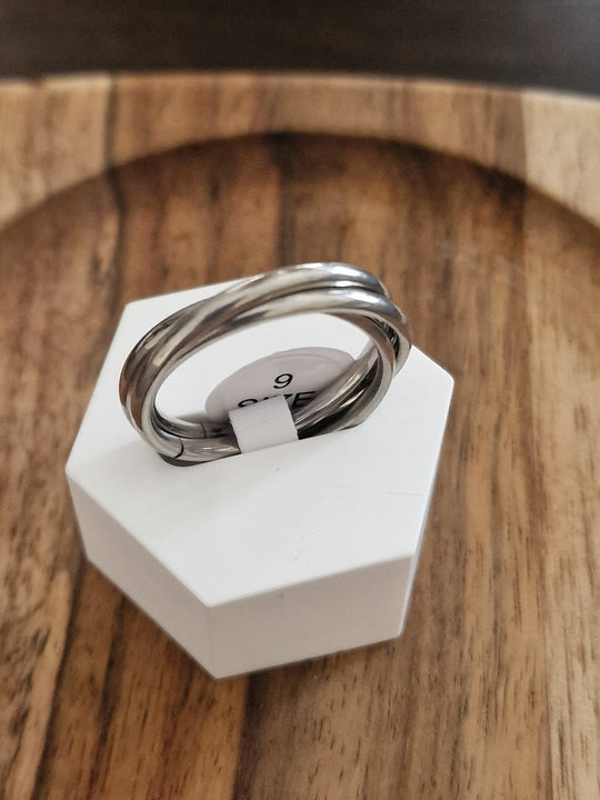 Mindfulness Ring Set - Anti-Angst - Rosé/Goud/Zilver