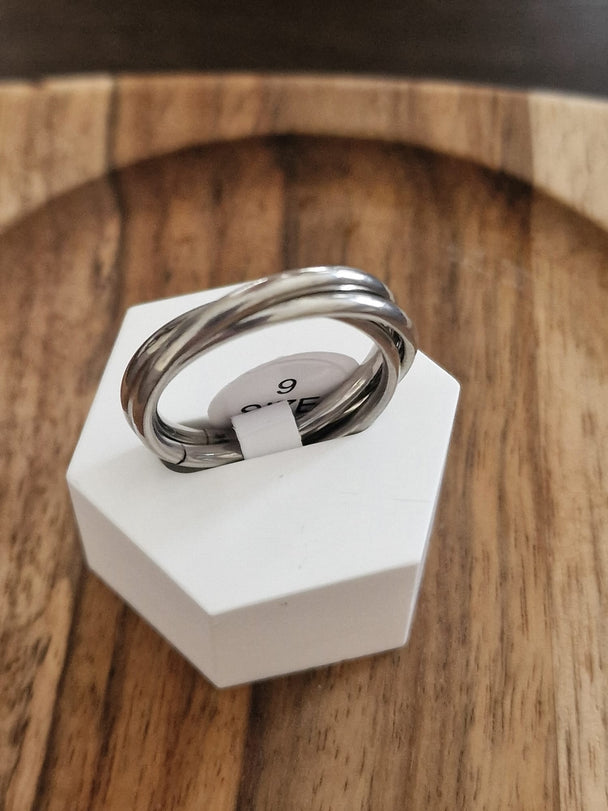 Mindfulness Ring Set - Anti-Angst - Rosé/Goud/Zilver