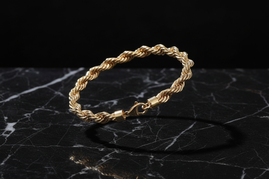 Nieuwe foto 1 - zwevend op zwart marmer