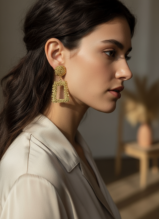 Oorbellen goud - subtiel