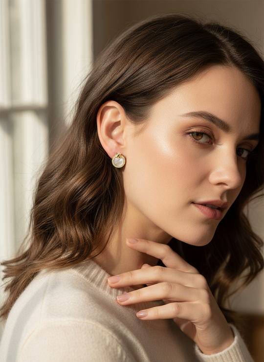 Oorknopjes set goud - foto 3