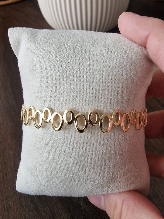 Verstellbares Damenarmband aus Kupfer