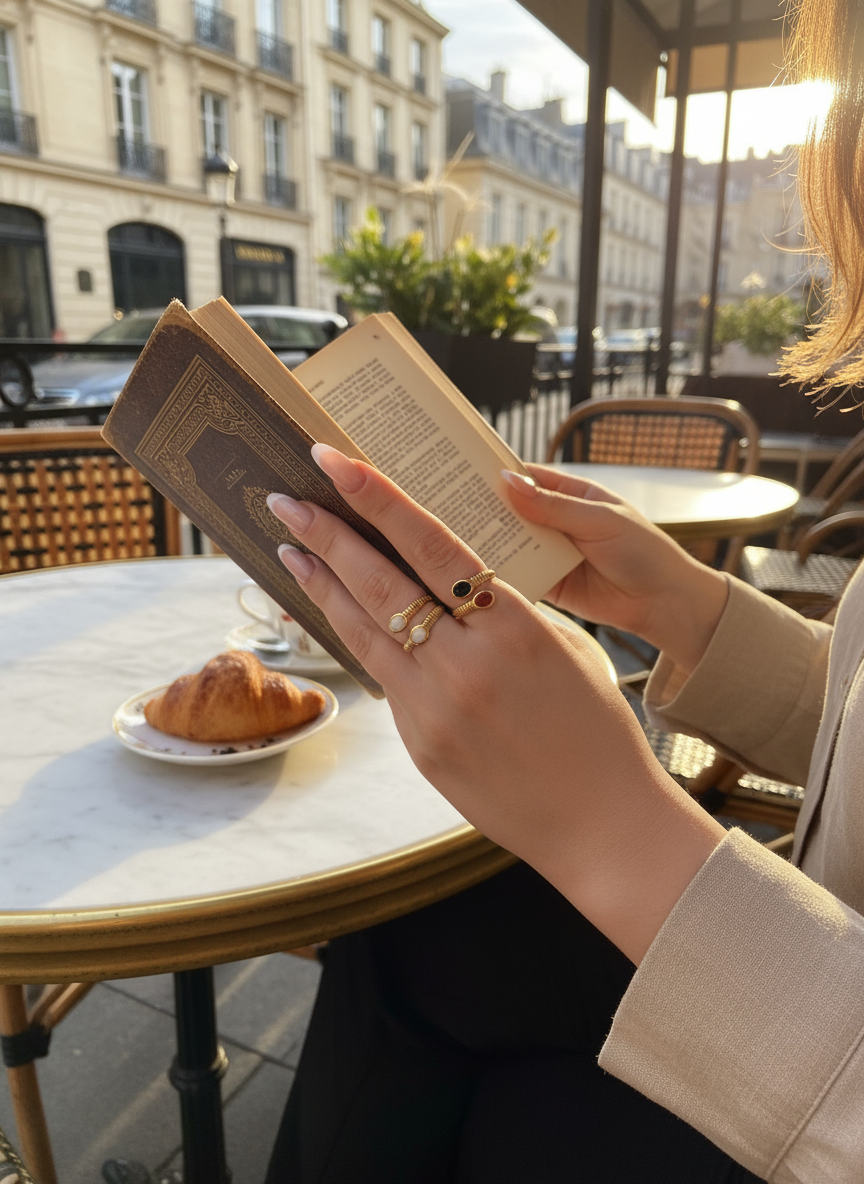 Retro ring lifestyle