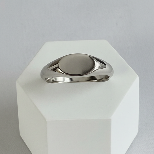 Sterling Zilver Zegelring Studio