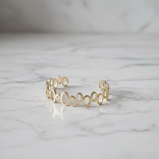 Studio white marble - manchet