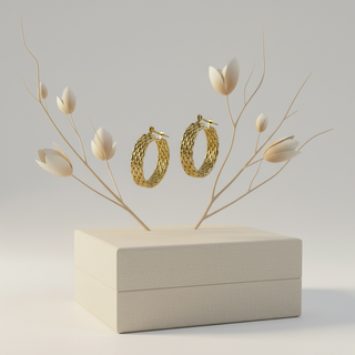 Textuur hoops minimalistisch