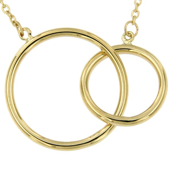Anker Collier met Verbintenis Symbool 14K Geelgoud