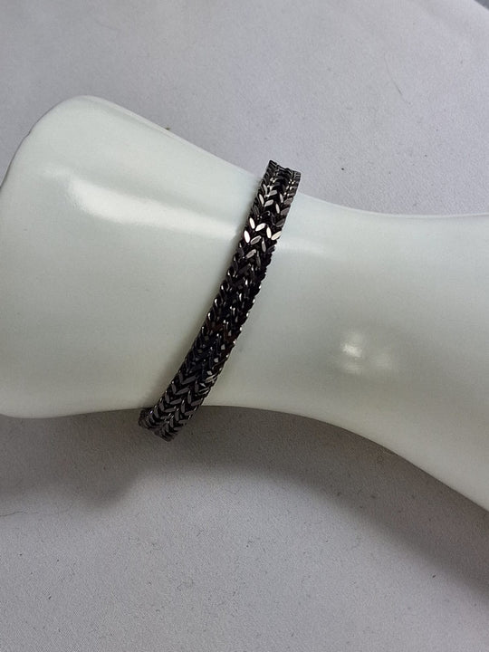 Heren Armband Roestvrij Staal - Dubbellaags Schakelarmband