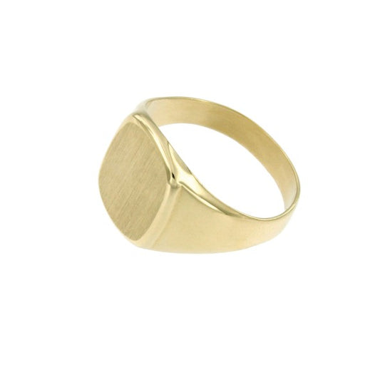 Zegelring 14K Geelgoud