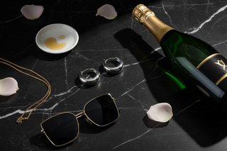 Zilver chunky creolen luxe styling - paar