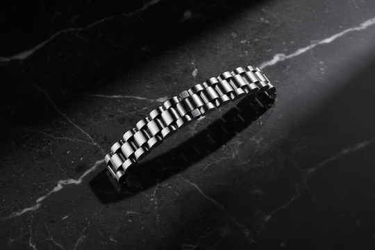 Zilver Cuban chain variant - verbeterd