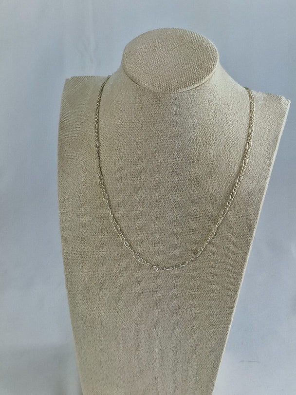 Delicate Zilveren Ketting 925 Sterling met Staafjes - 50cm