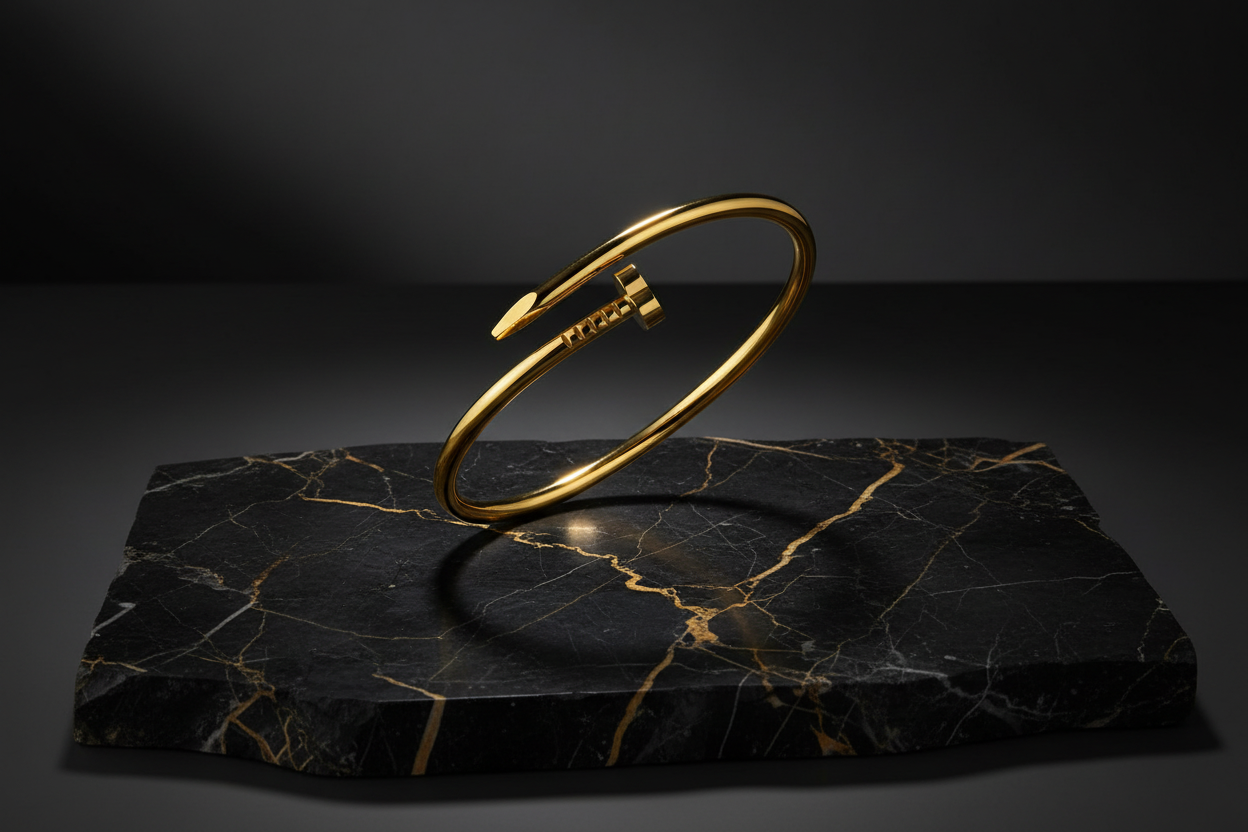 Zwart marmer met gouden adering