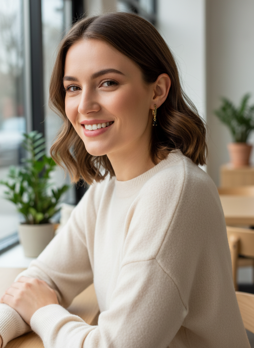 Zwarte Zirkoon Creolen Lifestyle