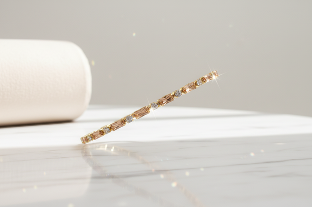 Zwevend op wit marmer