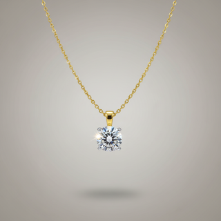 Zwevende ketting goud