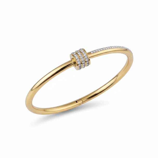 Zwevende nail bangle - nieuw